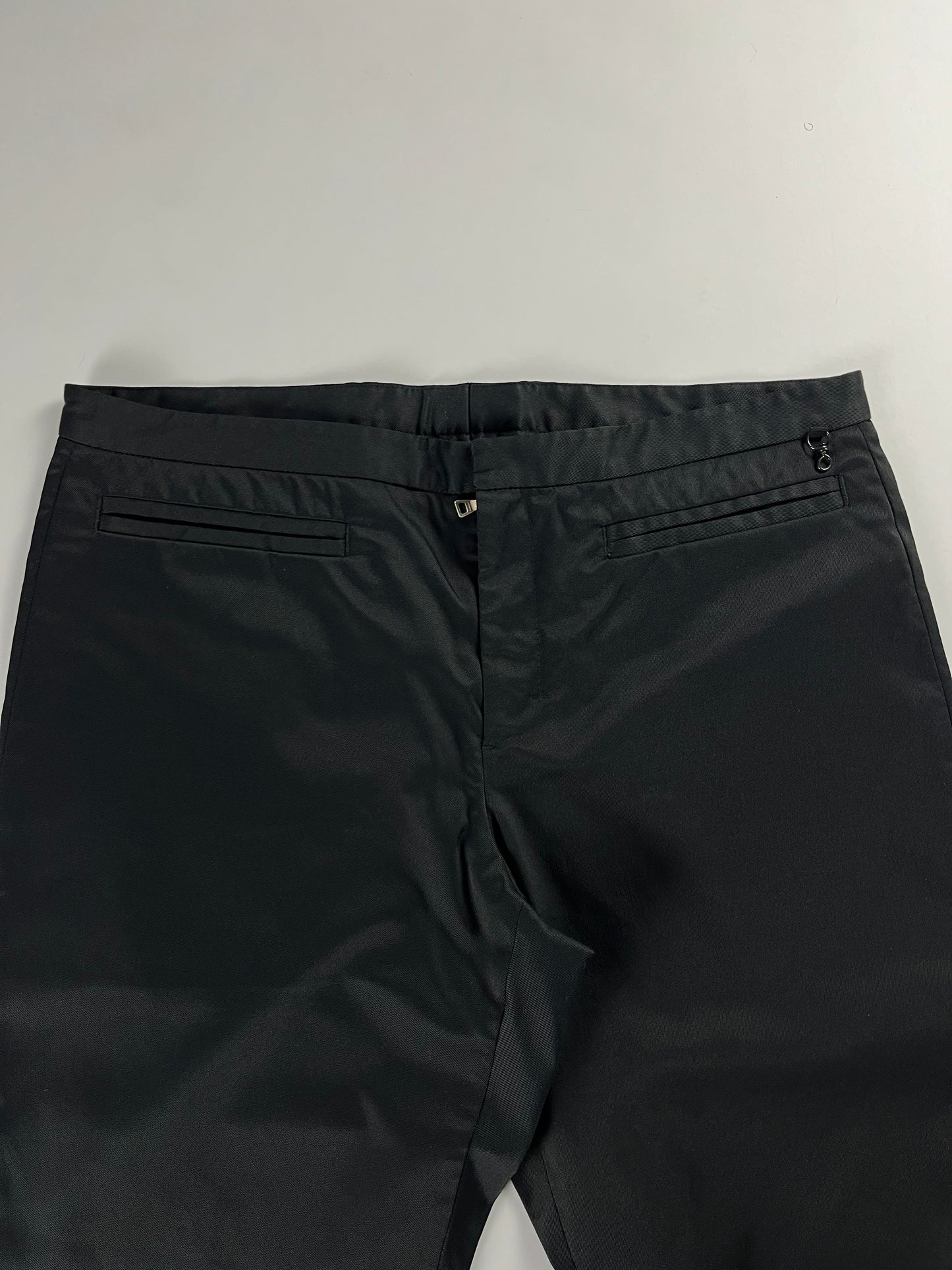 Prada Modern Flare Minimalist Pants 2000s - M