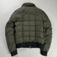 Dior Homme Sample "In The Morning" Hedi Slimane Leather Rib Puffer Jacket FW 2005 - M