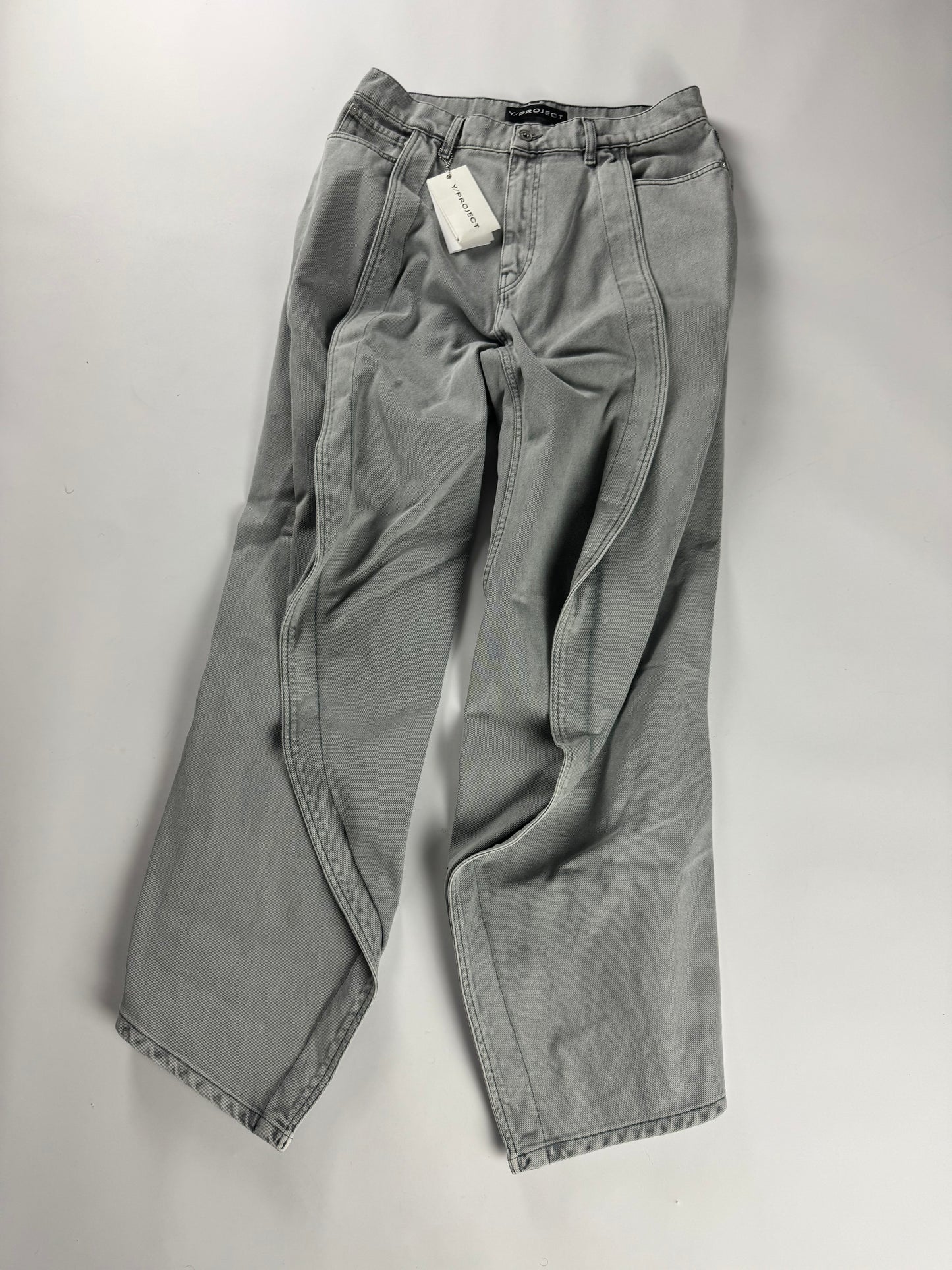 Y/Project Grey Banana Pants SS 2024 - 32 US