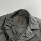 Prada Asymmetrical Zipper Nylon Metal jacket - M
