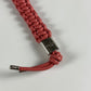 Louis Vuitton Kim Jones Braided Leather Key Holder Strap Pink Rose Silver Hardware 2010s - OS