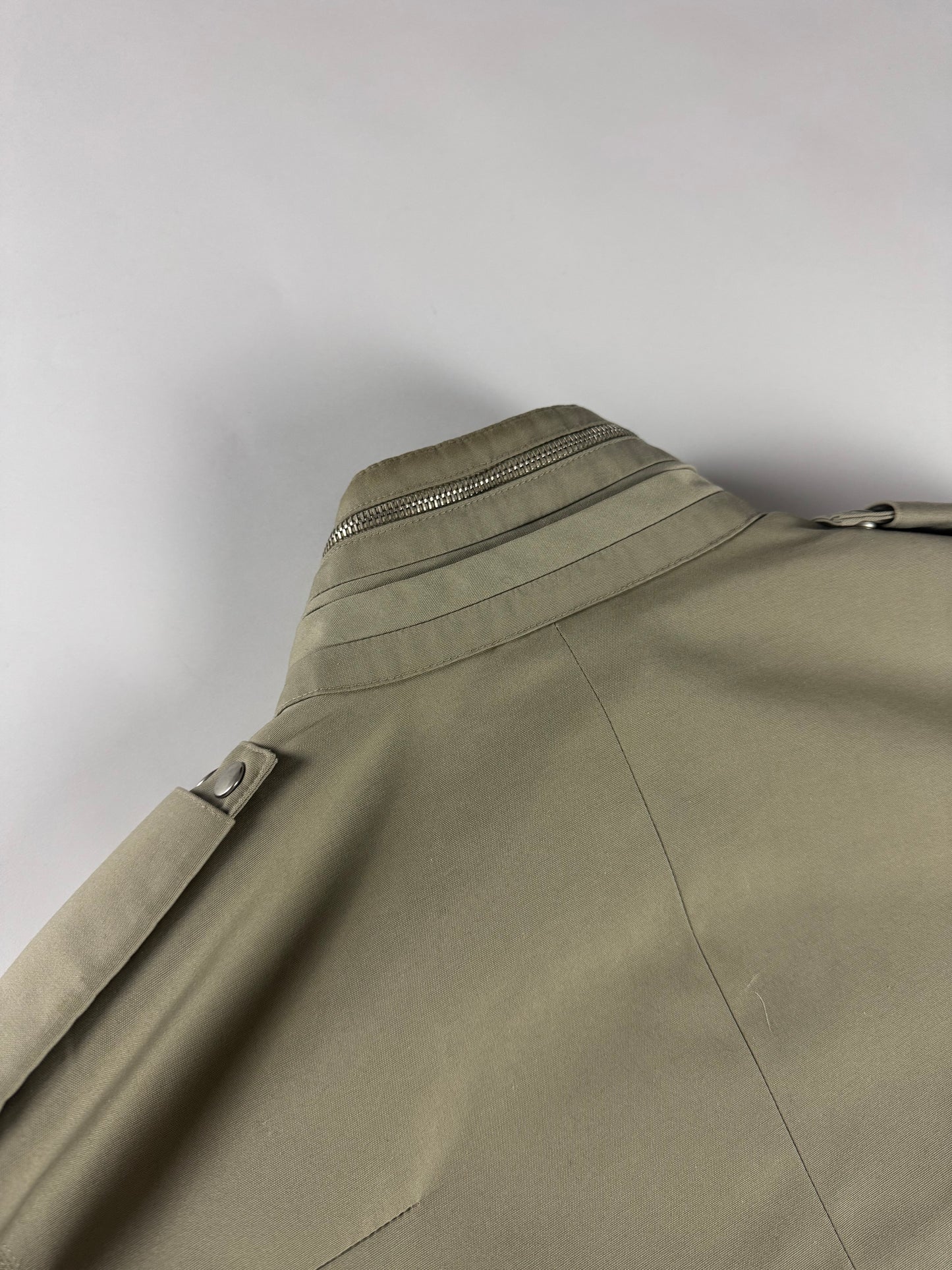 Dior Homme "Follow Me" Sand Belted Zipped Jacket SS 2003 - L