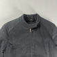 Louis Vuitton Dark Grey Cotton Stitch Details Rider Jacket 2000s - XS
