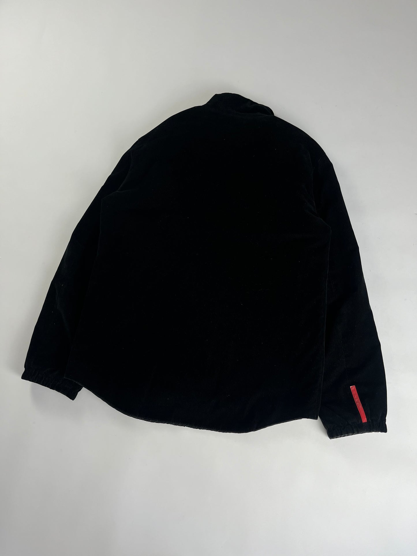Prada Linea Rossa Dark Corduroy Jacket 2000s - L