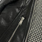 Balenciaga Leather Sleeves Peplum Jacket FW 2002 - S