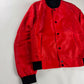 Balenciaga Alexander Wang Red Silk Bomber Jacket SS 2013 - M