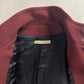 Balenciaga Virgin Wool Burgundy Officer Coat FW 2012 - S