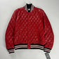 Saint Laurent Sample Quilted Baroque Damier Varsity Bomber Jacket SS 2018 - S