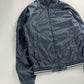 Prada Triangle Logo Navy Nylon Bomber Jacket 2010s - M