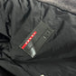 Prada Nylon Leather Panel Long Fur Details Coat SS 2006 - M