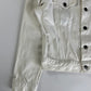 Gucci Washed White Button Up Classic Trucker Jacket FW 2002 - M