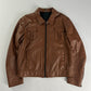 Dior Homme T-Pocket Brown Leather Jacket FW 2005 - L