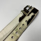 Miu Miu Cow Style Pony Hair Belt 2000s - 85 CM