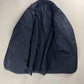 Hermès Sample Puffer Tailored Navy Minimalist Blazer FW 2023 - M