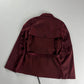 Prada Red Back Mesh Nylon Trucker Jacket SS 1999 - XS