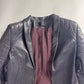 Haider Ackermann Biker Tailored Purple Leather Jacket FW 2012 - S