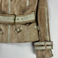 Louis Vuitton Suede Calfskin  Leather Multi Belted Jacket 2000s - XS