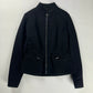 Prada Black Drawstring Zipper Jacket FW 1997 - M