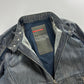 Prada Linea Rossa Denim Motor Jacket 2000s - M