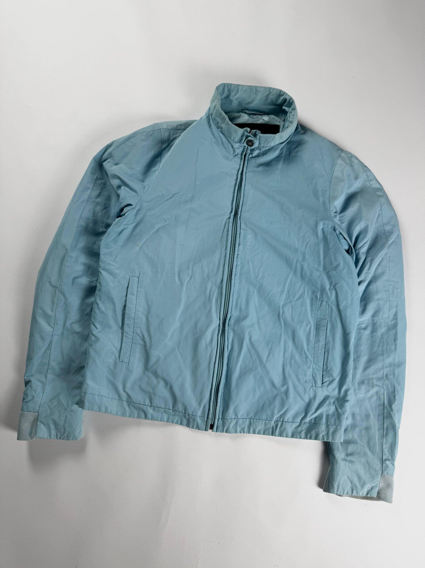 Gucci Light Blue Racer Jacket 1990s - M