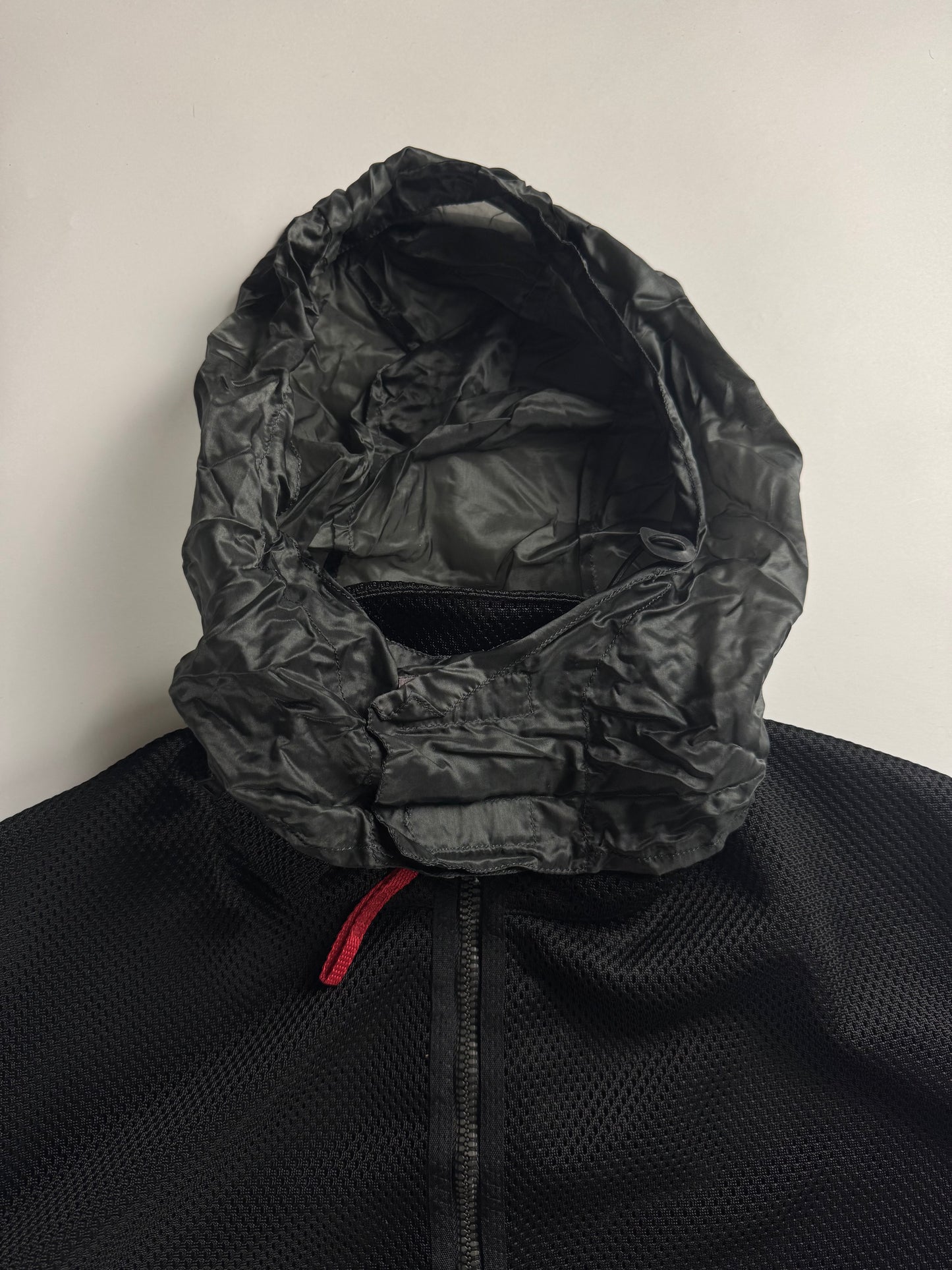 Prada Sport Translucent Back Mesh Jacket Nylon SS 2000 - L