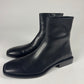 Balenciaga Black Square Rim Carrera Lux Calfskin Boots FW 2019 - 45 EU