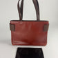 Prada Brown Double Strapped Sides City Calf Leather Bag SS 1999 - OS