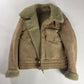 Gucci Tom Ford Suede Camel Shearling Jacket FW 2002 - XL