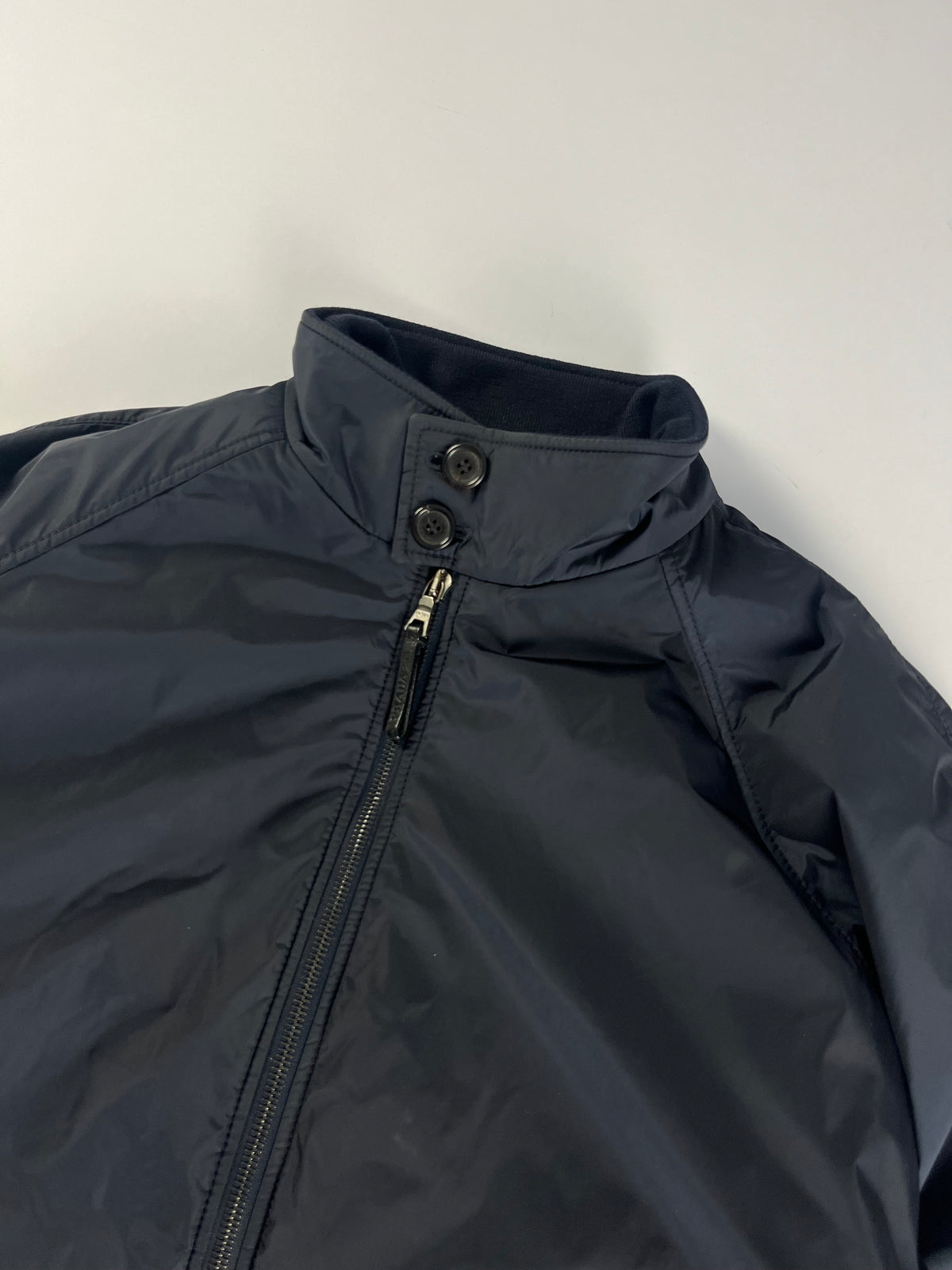 Prada Navy Harrington Bomber Jacket FW 2007 - XL