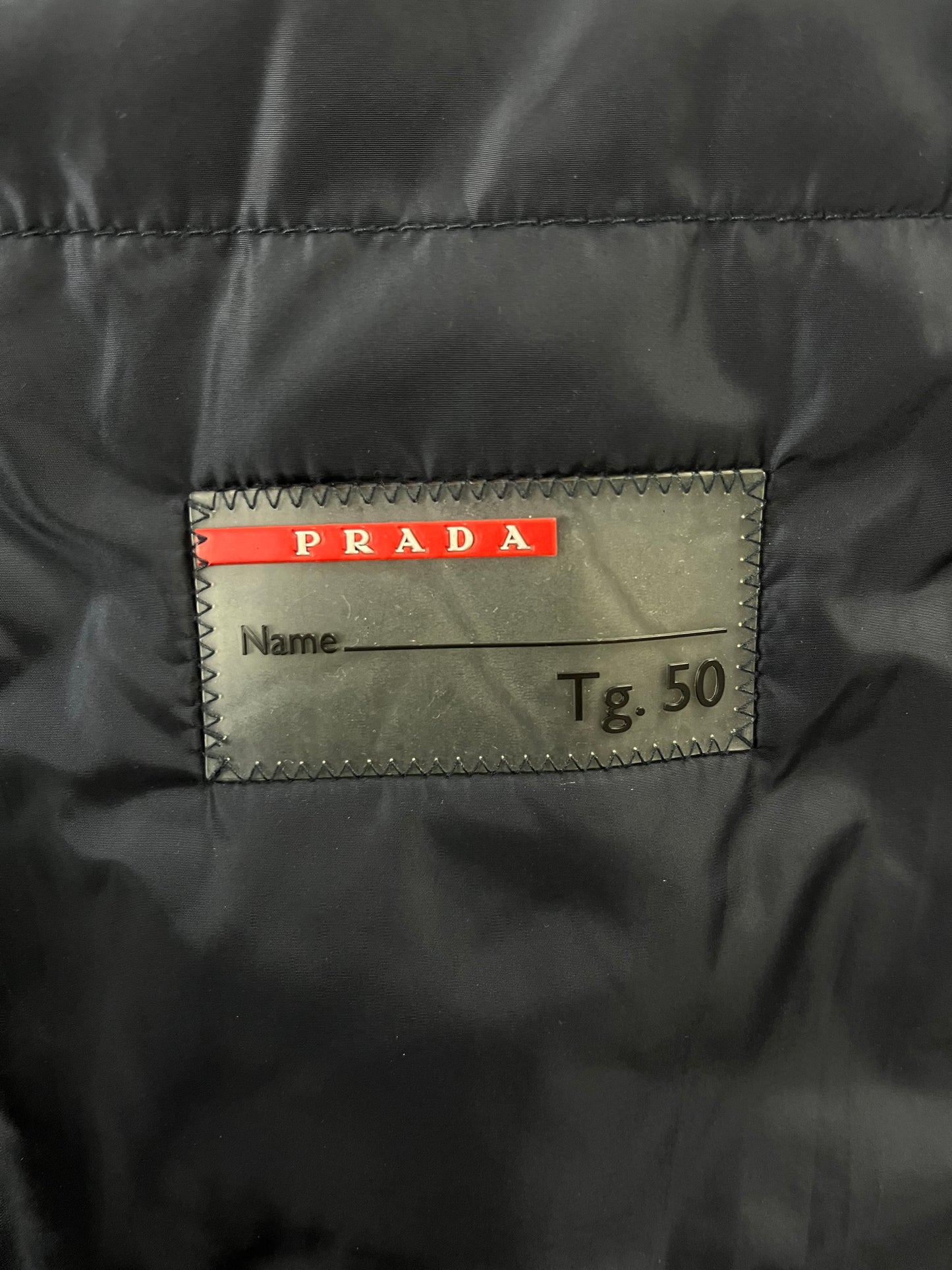 Prada Linea Rossa Marine Down Jacket FW 2012 - L