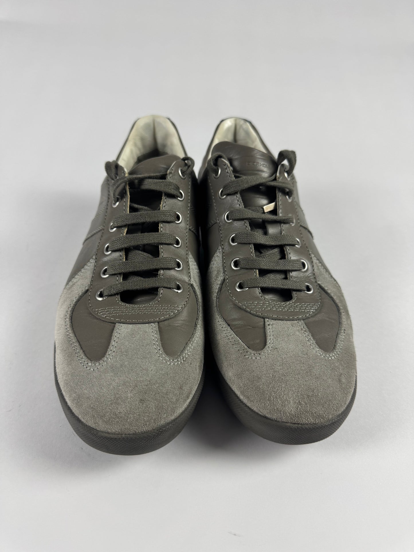 Dior Homme Hedi Slimane B01 Grey Suede Low Trainers FW 2004 - 43,5 EU