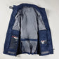Prada Linea Rossa Mesh Sides Blue Sleeveless Vest SS 2000 - XS