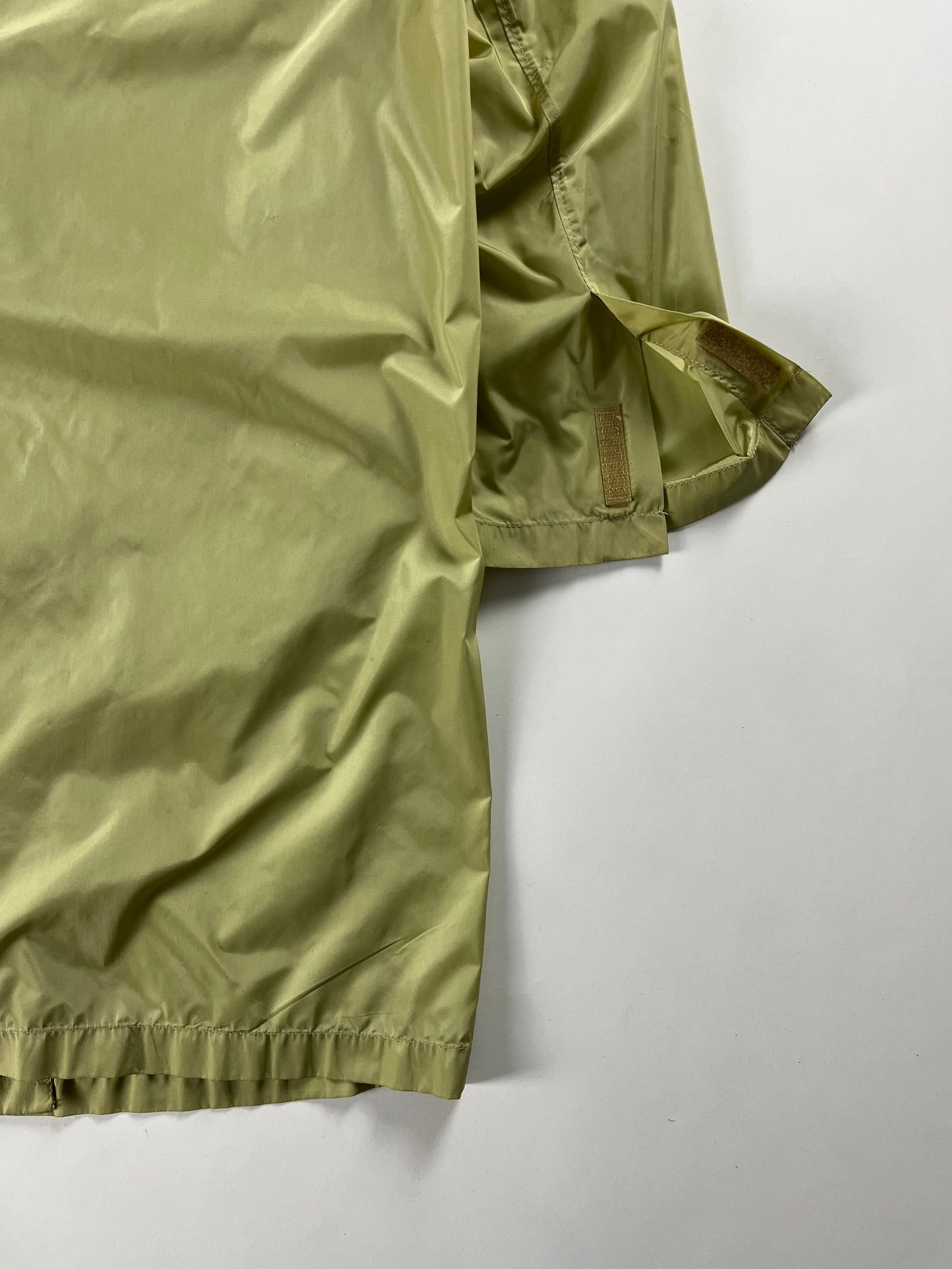 Prada Translucent Electric Nylon Strapped Long Light Jacket SS 1998 - XS