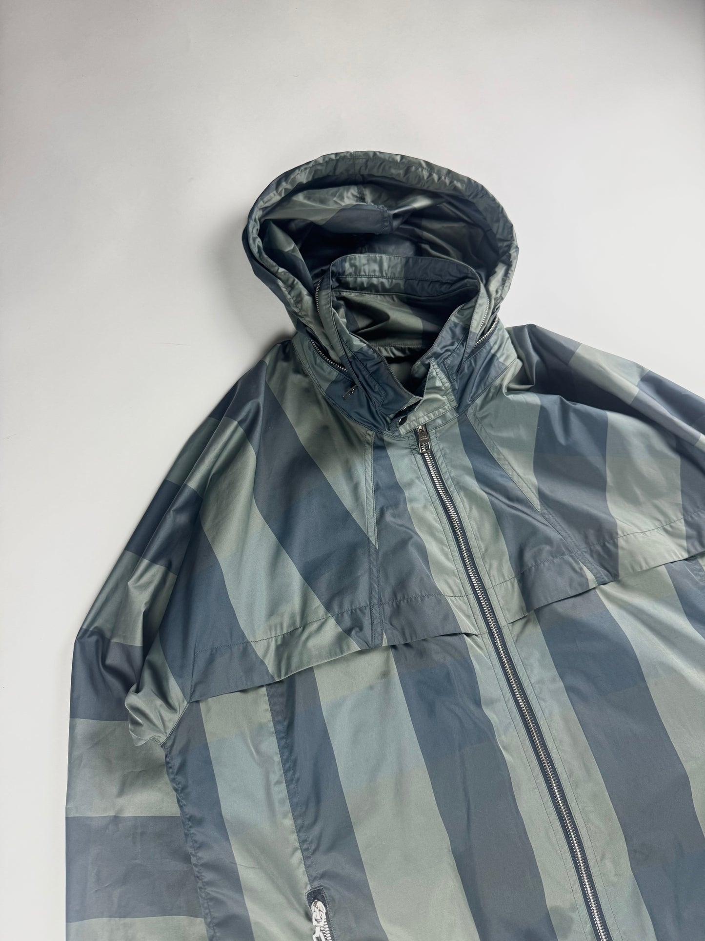 Louis Vuitton Striped Packable Light Windbreaker Jacket SS 2008 - L