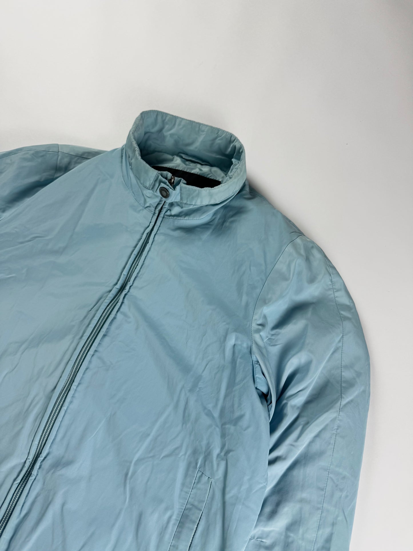 Gucci Light Blue Racer Jacket 1990s - M
