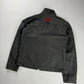 Prada Sample Smoke Double Zip Oversize Cotton Jacket 2000s - L