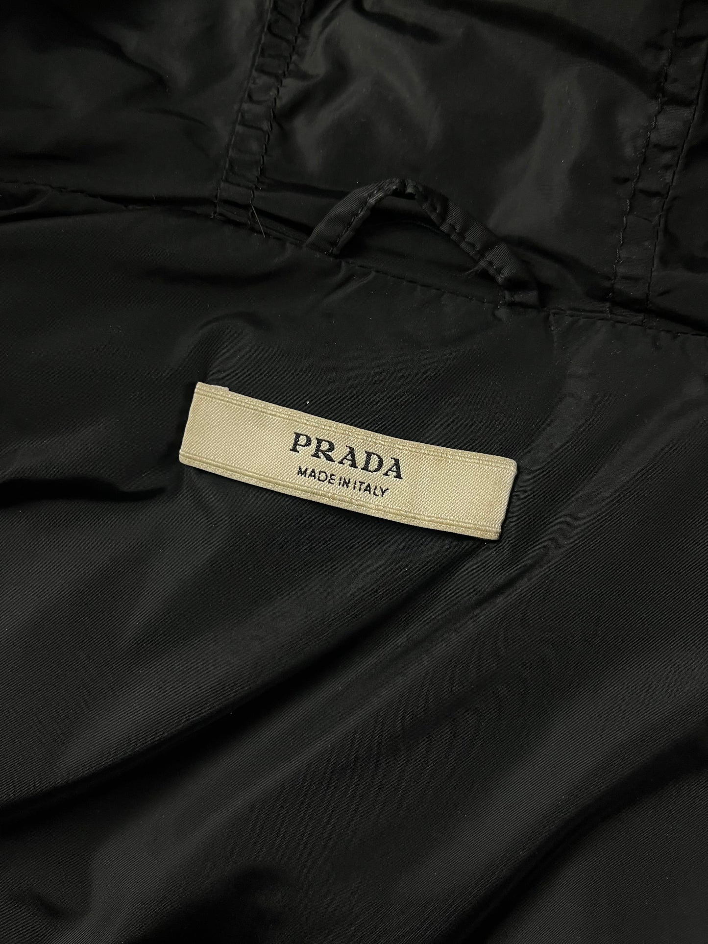 Prada Fur Hood Puffer Vest - S