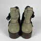 Chanel Sample Post Apocalyptic Belted Boots FW 2011 - 43 EU