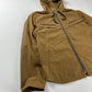 Hermès Sample Camel Hooded Windbreaker Jacket FW 2021 - M