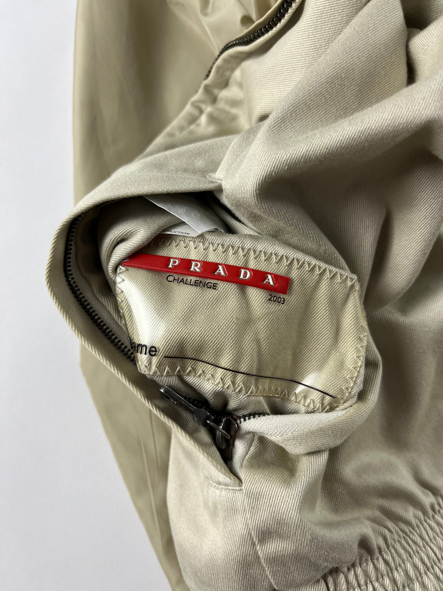 Prada Linea Rossa Reversible Bomber Jacket Challenge 2003 - S