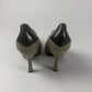 Prada Mary Jane Elegant Two Tones Grey Leather Pumps FW 2001 - 39,5 IT/40,5 EU