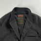 Prada Linea Rossa Grey Wool Bomber Jacket FW 2009 - M