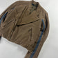 Roberto Cavalli Asymmetrical Zip Motor Jacket SS 2004 - L