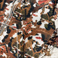 Bottega Veneta Baroque Tapestry Print Leopard Lined Hood Quilted Sleeves Zip Hoodie SS 2016 - S