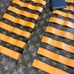 Louis Vuitton Nigo LV toile Monogram Military Leather Jacket Resort 2022 - L