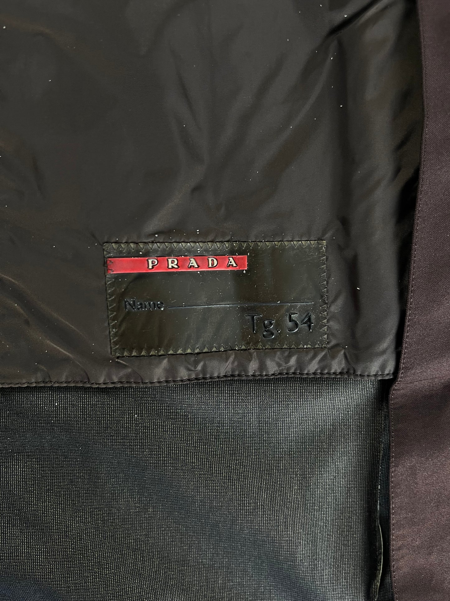 Prada Linea Rossa Technical Convertible Sleeve Terra Jacket SS 2000 - XL