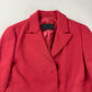 Prada Red Buttoned Stitches Blazer Jacket FW 1998 - S