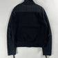Prada Linea Rossa Black Straight Quilted Nylon Zipper Jacket FW 2001 - L