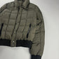 Dior Homme Sample "In The Morning" Hedi Slimane Leather Rib Puffer Jacket FW 2005 - M