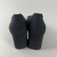 Prada Shadow Grey Block Loafers Heel Pumps FW 1999 - 39 IT/40 EU